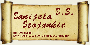 Danijela Stojankić vizit kartica